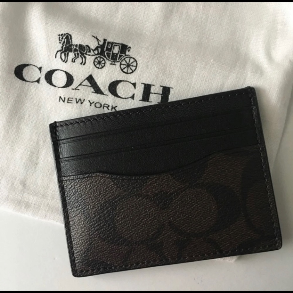 Coach men card holder